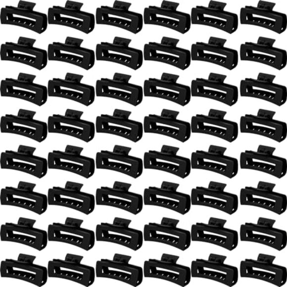 48 Pcs 4.1 Inch Rectangle Claw Clips Bulk Strong Hold Hair Accessories main image 6